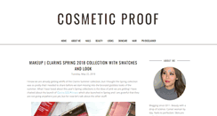 Desktop Screenshot of cosmeticproof.com